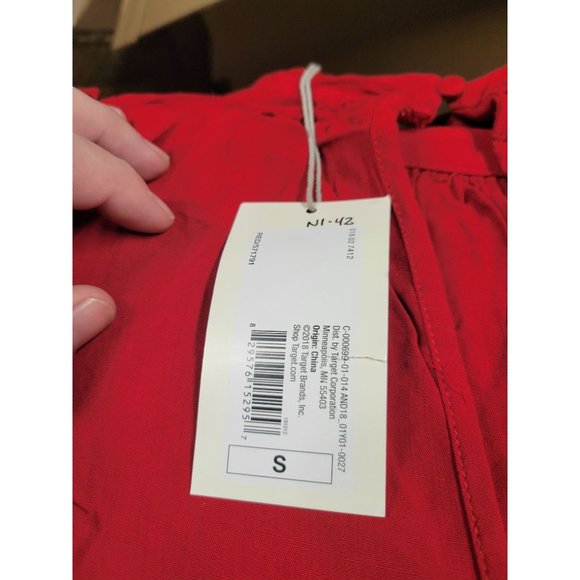 Women's Ruffle Long Sleeve Blouse Size S Small - Picture 3 of 5